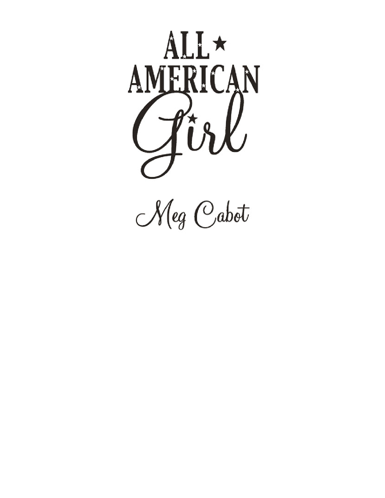 All-American Girl