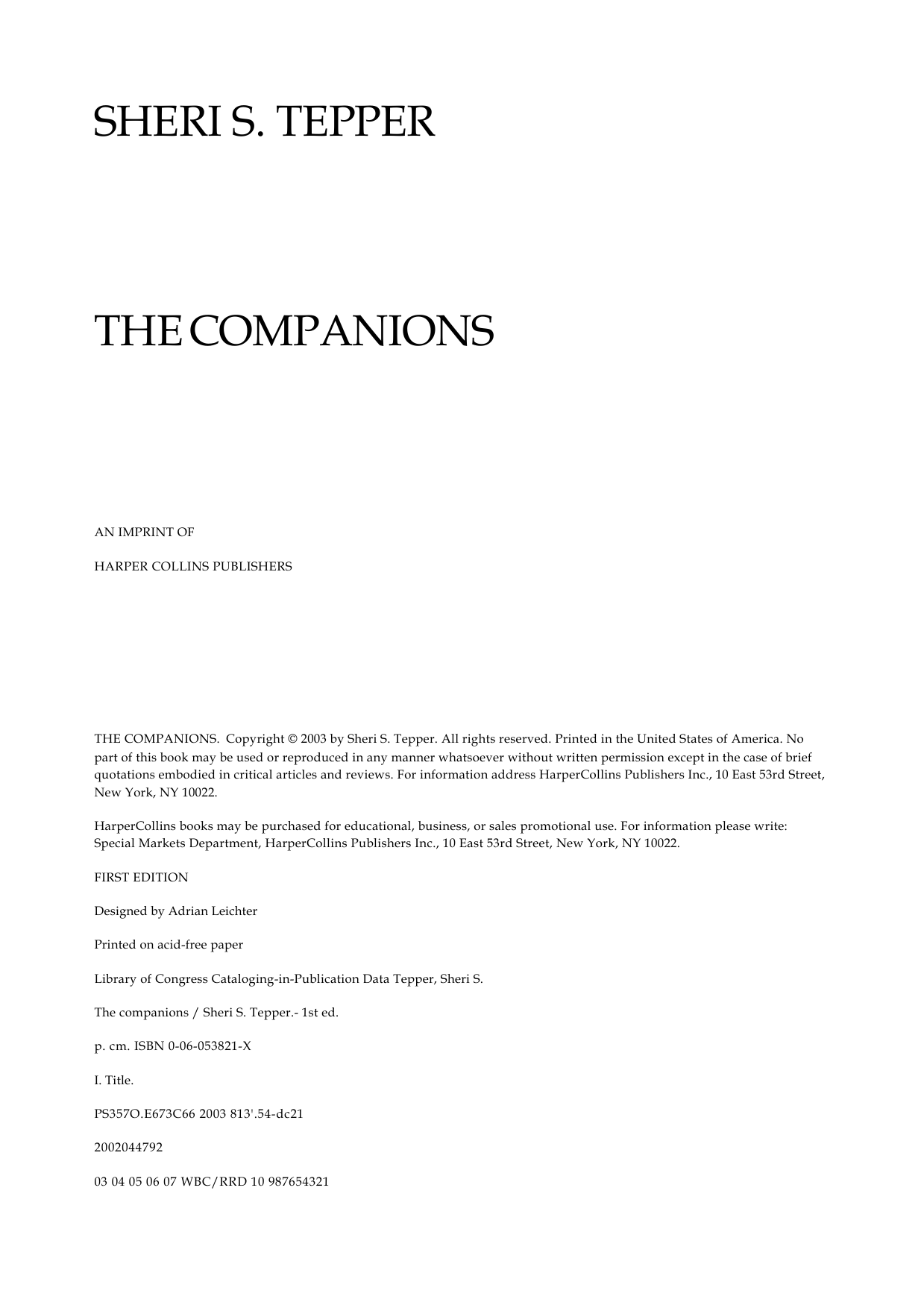 The Companions