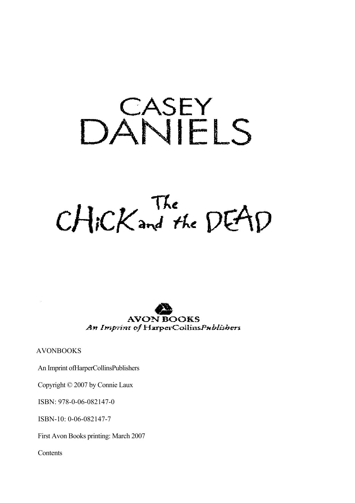 The Chick and the Dead