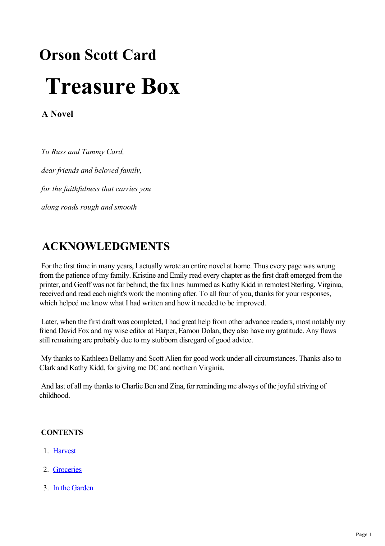 Treasure Box