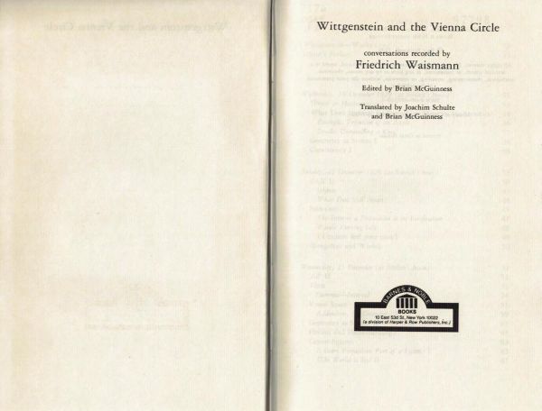 Ludwig Wittgenstein and the Vienna Circle