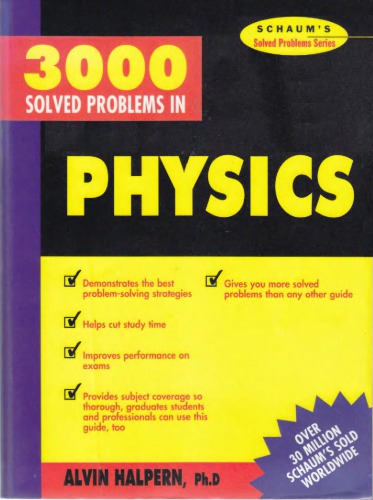 3,000 Solved Problems in Physics