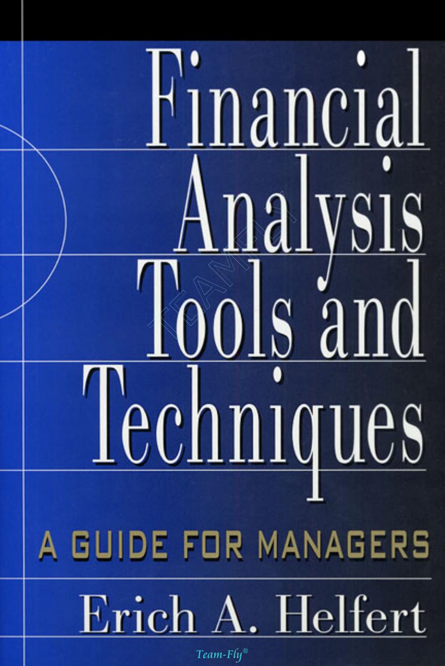 Financial Analysis Tools and Techniques