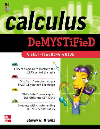 Calculus Demystified