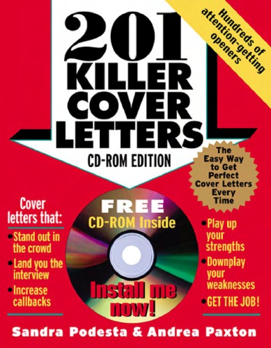 201 Killer Cover Letters (CD-ROM edition)