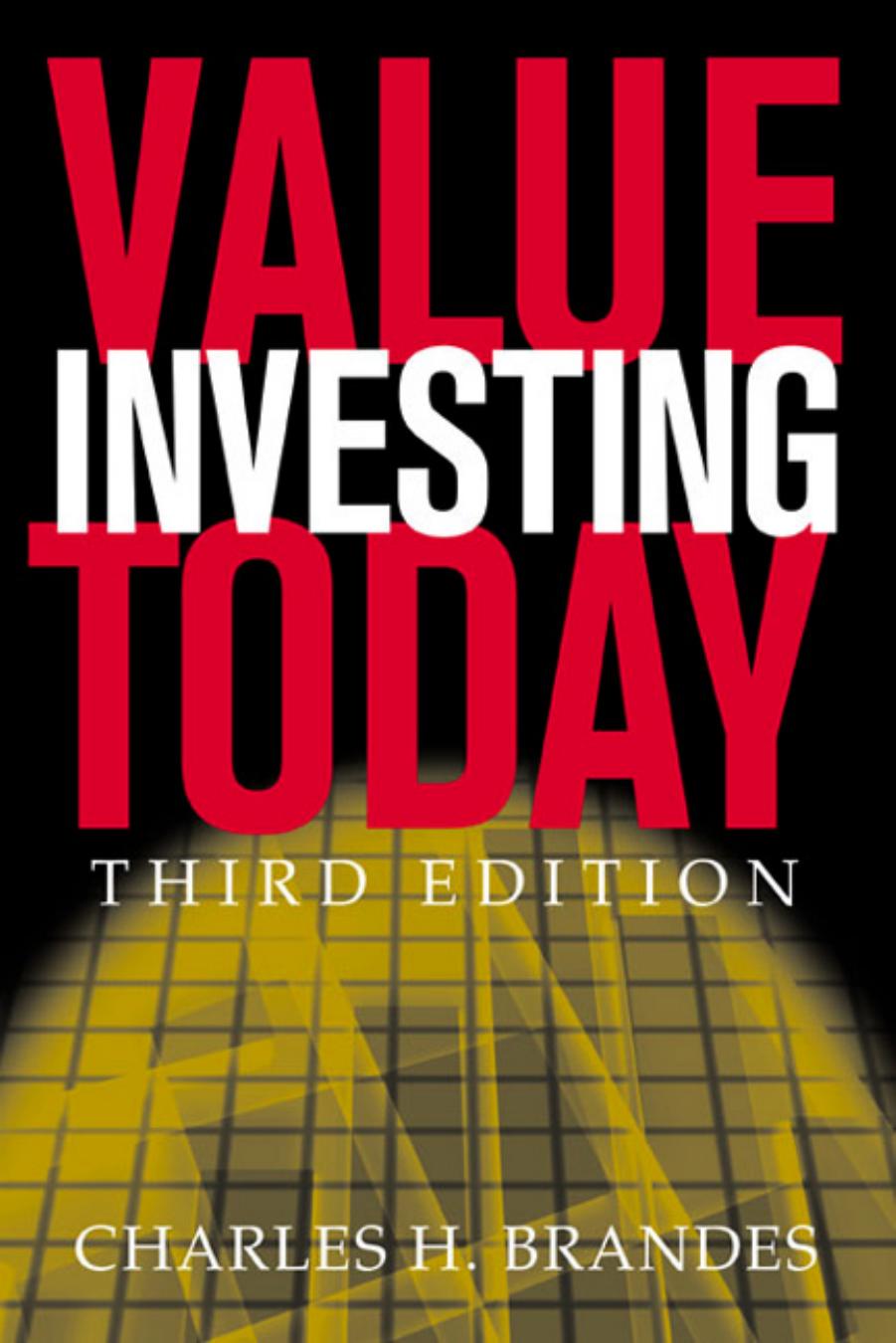 Value Investing Today