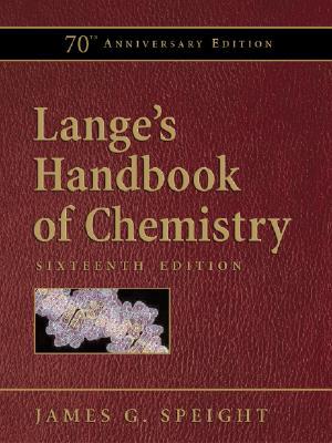 Lange's Handbook of Chemistry