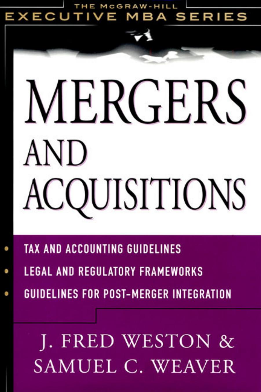 Mergers &amp; Acquisitions