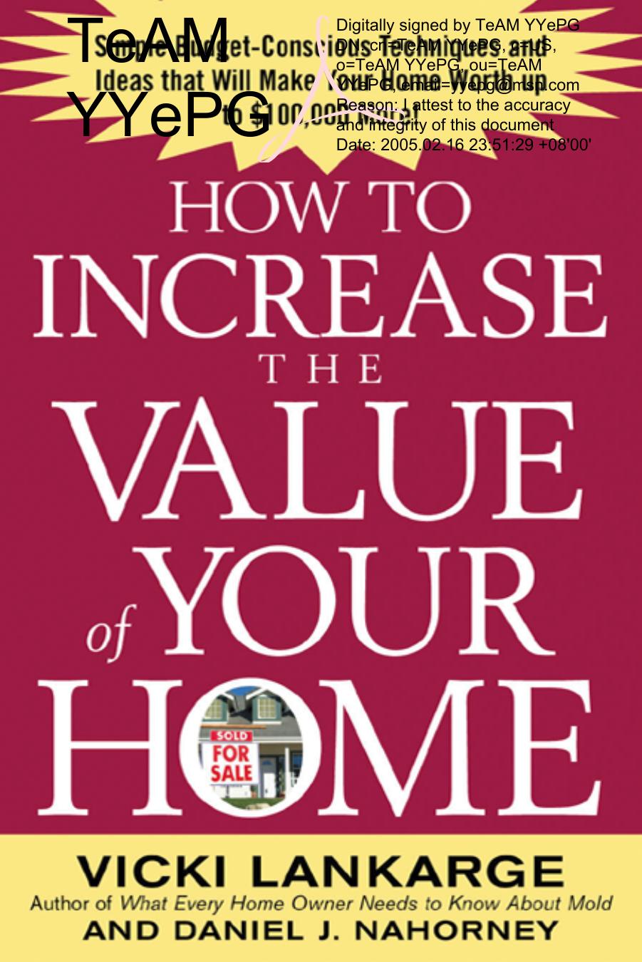 How to Increase the Value of Your Home