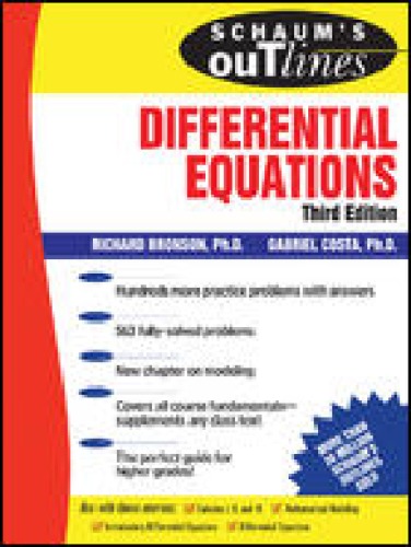 Schaum's Outline of Differential Equations