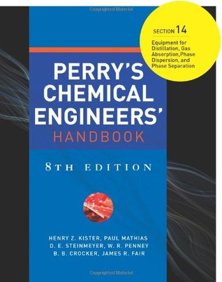 Perry's Chemical Engineer's Handbook, 8th Edition, Section 14