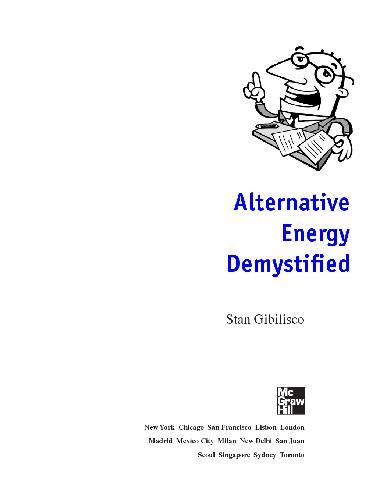 Alternative Energy Demystified