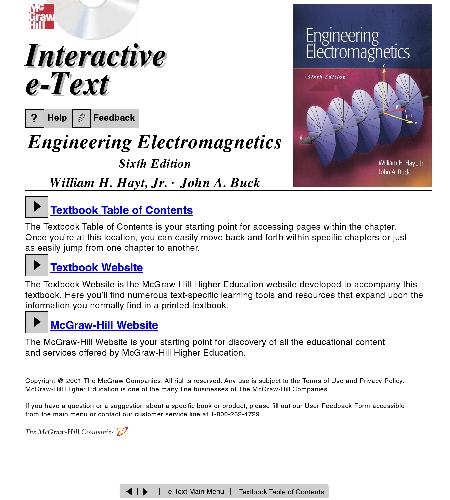 Engineering Electromagnetics With E Text And Appendix E On Cd Rom