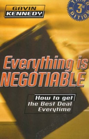 Everything is Negotiable