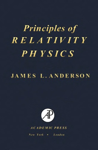 Principles Of Relativity Physics