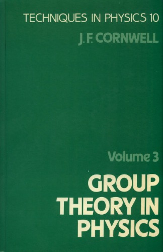 Group Theory in Physics