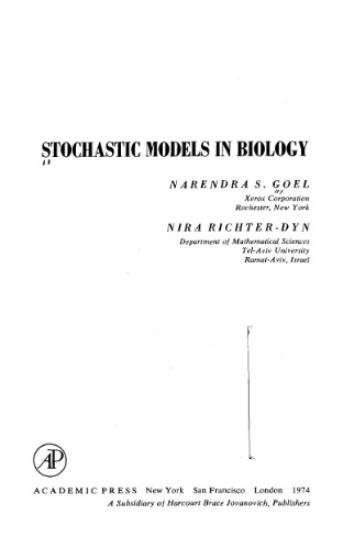 Stochastic Models in Biology