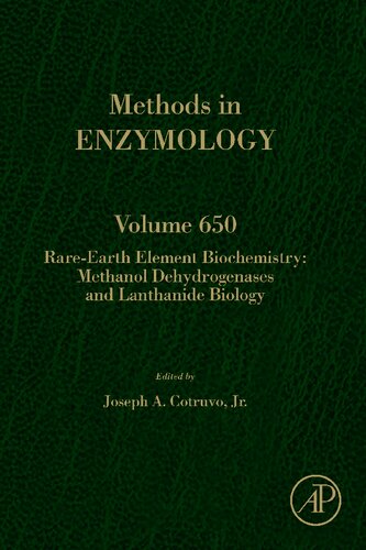 Lanthanide Biochemistry, Volume 650