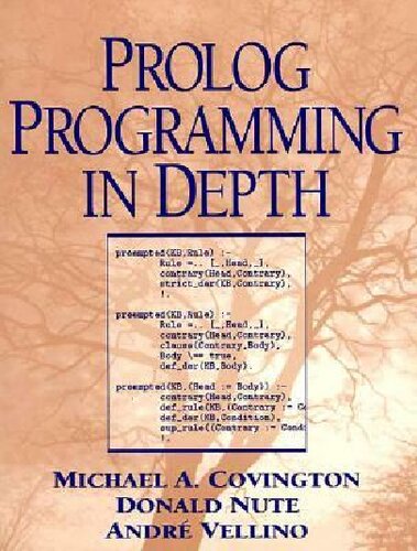 PROLOG Programming in Depth