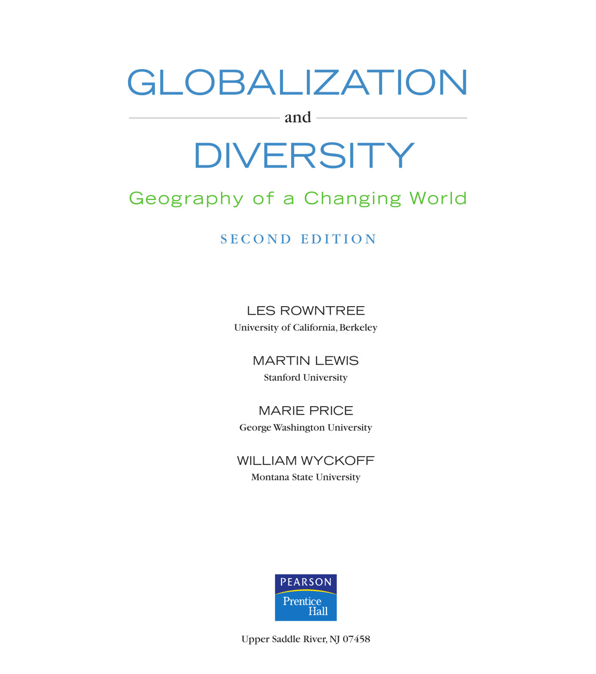 Globalization and Diversity