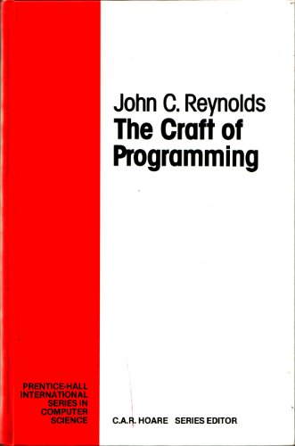 The Craft Of Programming