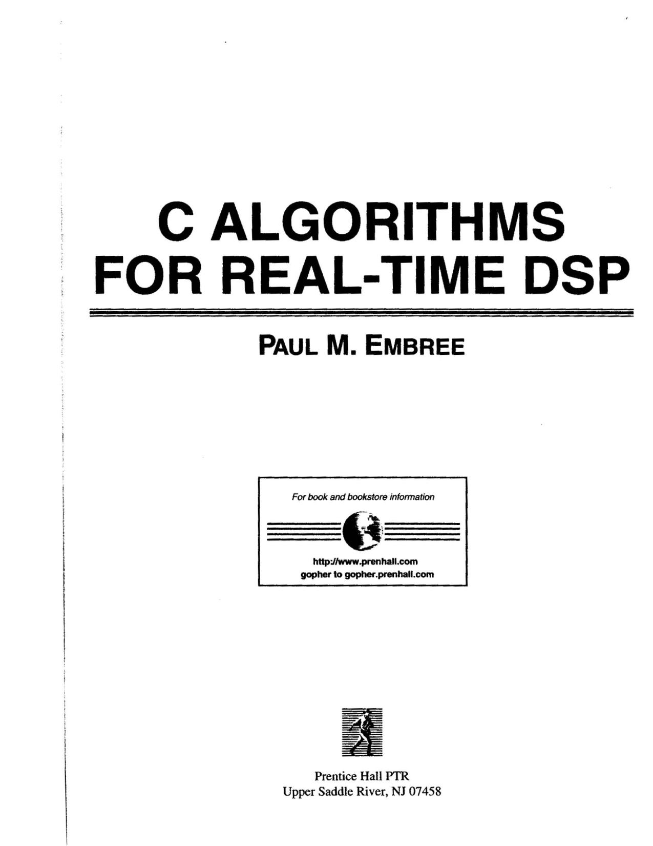 C Algorithms for Real-Time DSP