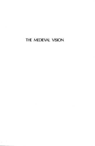 The Medieval Vision