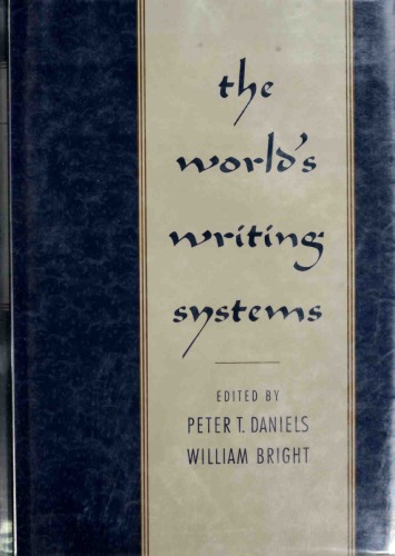 The World's Writing Systems