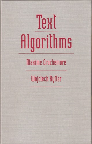 Text Algorithms