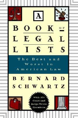 A Book of Legal Lists