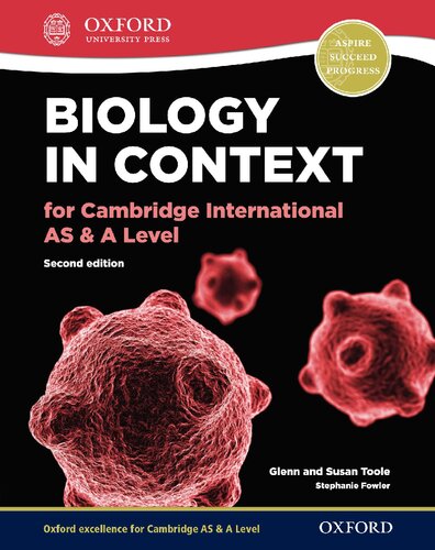 Biology in Context for Cambridge International as &amp; a Level Student Book