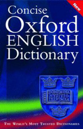 Concise Oxford English dictionary