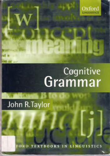 Cognitive Grammar