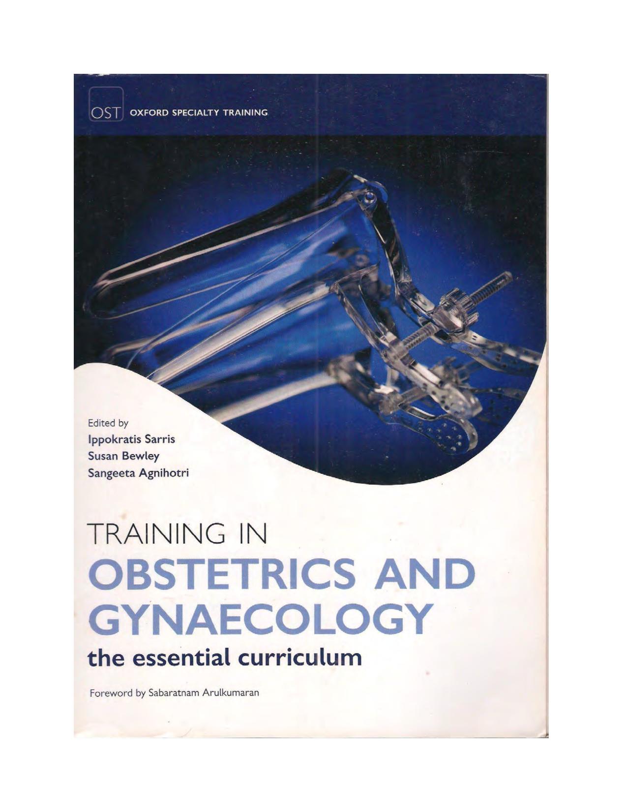 Training in Obstetrics &amp; Gynaecology