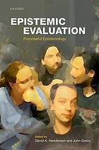 Epistemic Evaluation