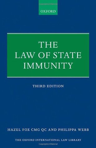 The Law of State Immunity