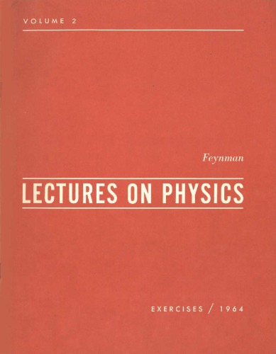 Feynman Lectures on Physics