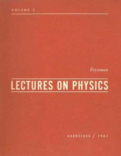 Feynman Lectures on Physics