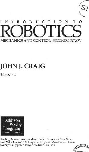 Introduction to Robotics