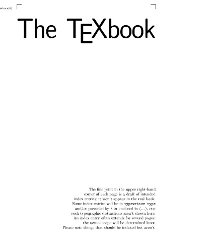 The TeXBook