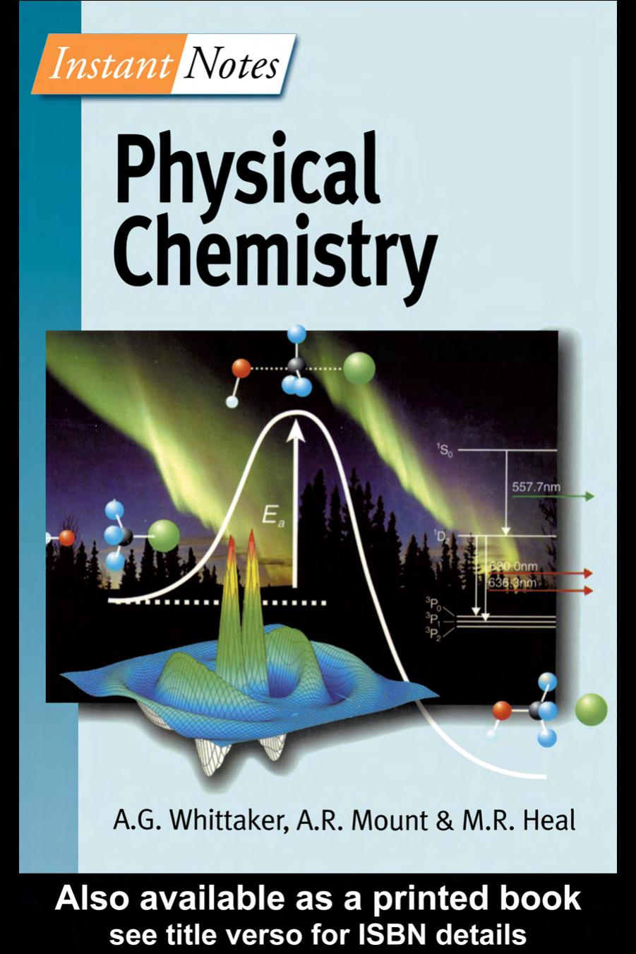 Instant Notes in Physical Chemistry