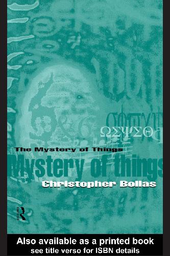 The mystery of things