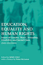 Education, Equality and Human Rights