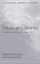 Cause and Chance