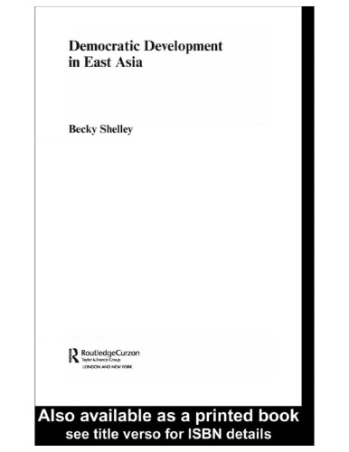 Democratic Development in East Asia