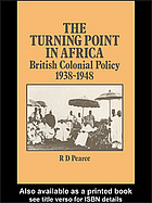 The Turning Point in Africa