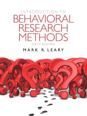 Introduction to Behavioral Research Methods