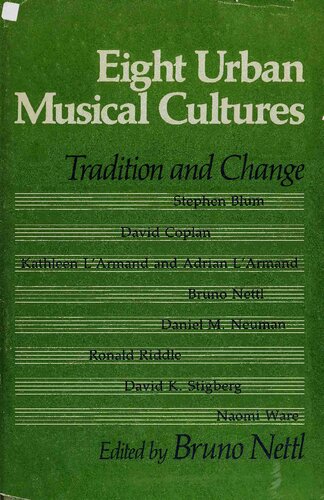 Eight Urban Musical Cultures