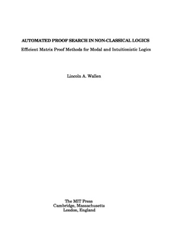 Automated Deduction in Nonclassical Logics