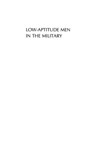 Low-Aptitude Men in the Military